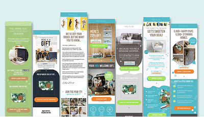 Email Design - NALALAS adobe illustrator branding design dog mats email design figma graphic design logo nalals ui vector