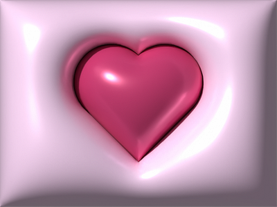 3D heart 3d graphic design illustration illustrator