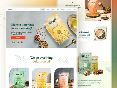 Elevating E-commerce: Suga's Online Store for Health-Enthusiasts natural