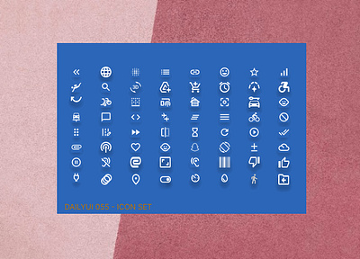 Daily UI 055 - ICON SET 3d dailyui graphic design ui
