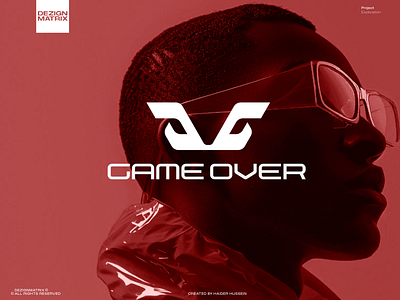 Game over Logo concept ai branding brandlogodesign businesslogodesign customlogodesign dezignmatrix gaming graphic design graphicdesigner hirelogodesigner logo logodesign logodesignclub logodesignconcept logodesignersclub logodesigneruk logodesigning logodesignservice professionallogodesign red