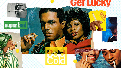 Cigarette advertising ads advertising black blacksploitation cigarette code switch collage npr race smoking
