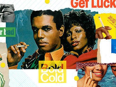 Cigarette advertising ads advertising black blacksploitation cigarette code switch collage npr race smoking