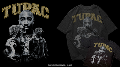 Vintage Old School Rap Tee Design [ Available] Tupac Shakur 90s bootleg tshirt old school rap rapper tee tshirt design for sale tupac