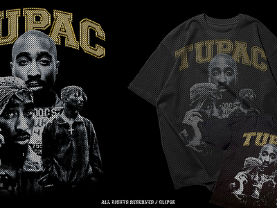 Vintage Old School Rap Tee Design [ Available] Tupac Shakur 90s bootleg tshirt old school rap rapper tee tshirt design for sale tupac