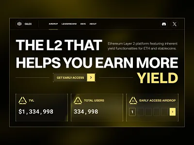 Gilex - Crypto Website creative crypto design ui ux web web design website