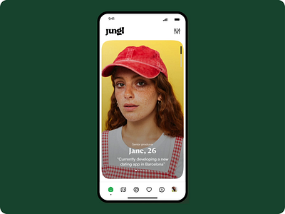 Jungl - Mobile App animation app branding graphic design logo mobile motion graphics ui