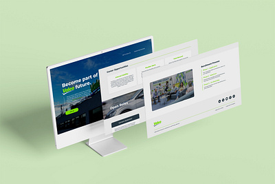 Landing Page Design branding design landing page uiux web design