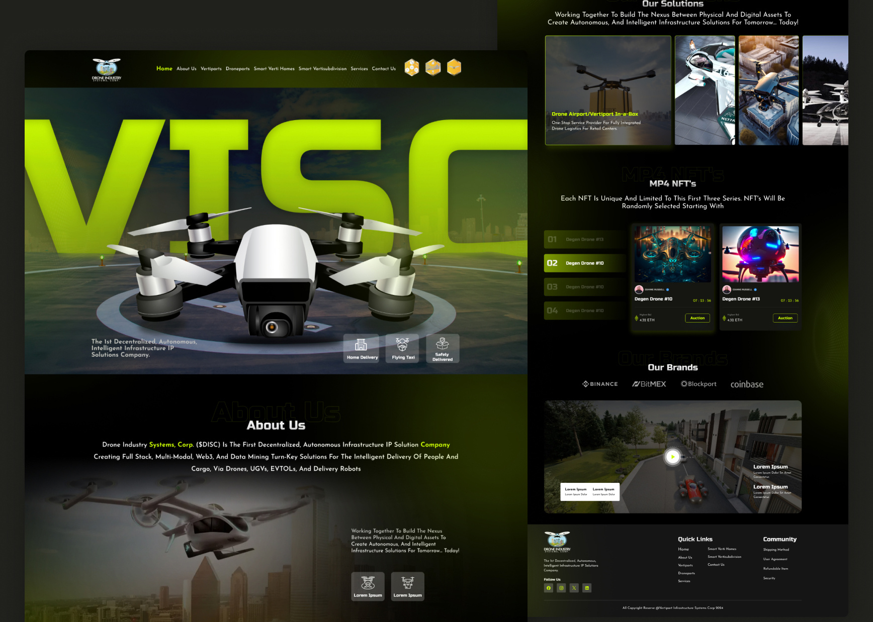 Example of Web UI Desgn