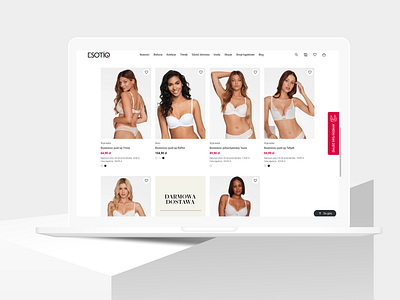 Lingerie Shop designs, themes, templates and downloadable graphic elements  on Dribbble