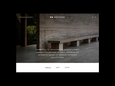 NineStones Website branding creative creative website design designer graphic design identity illustration landing page logo minimal website portfolio design ui ui design ux design vector web design website design