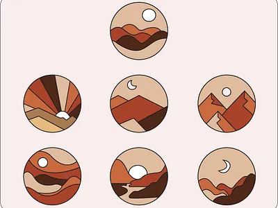 Vector Images | Travel Highlights graphic design illustration vect vector