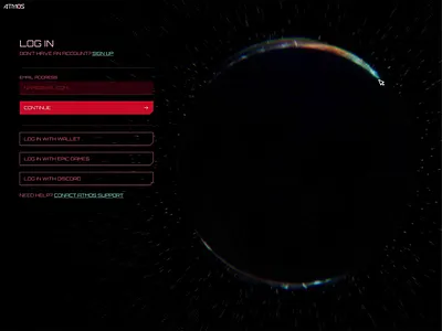 Planet Atmos - Full Sequence animation blockchain crypto cryptocurrency exo flat gaming login menu metamask nft pilot planet racing saas space ui ux wallet web3