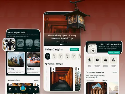 Your personalised Travel companion amazing travel app designs best of dribbble best travel app best travel designs best travel ui best travel ux bounce design organisation discovery dribble discovery illuminz itinerary design trip apps