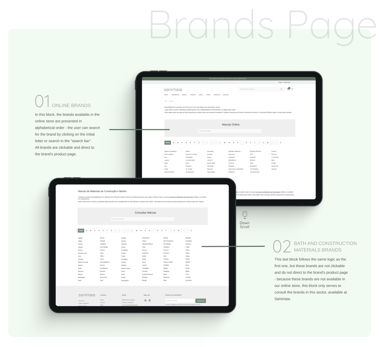 Website pages decoration experience figma product ui ux