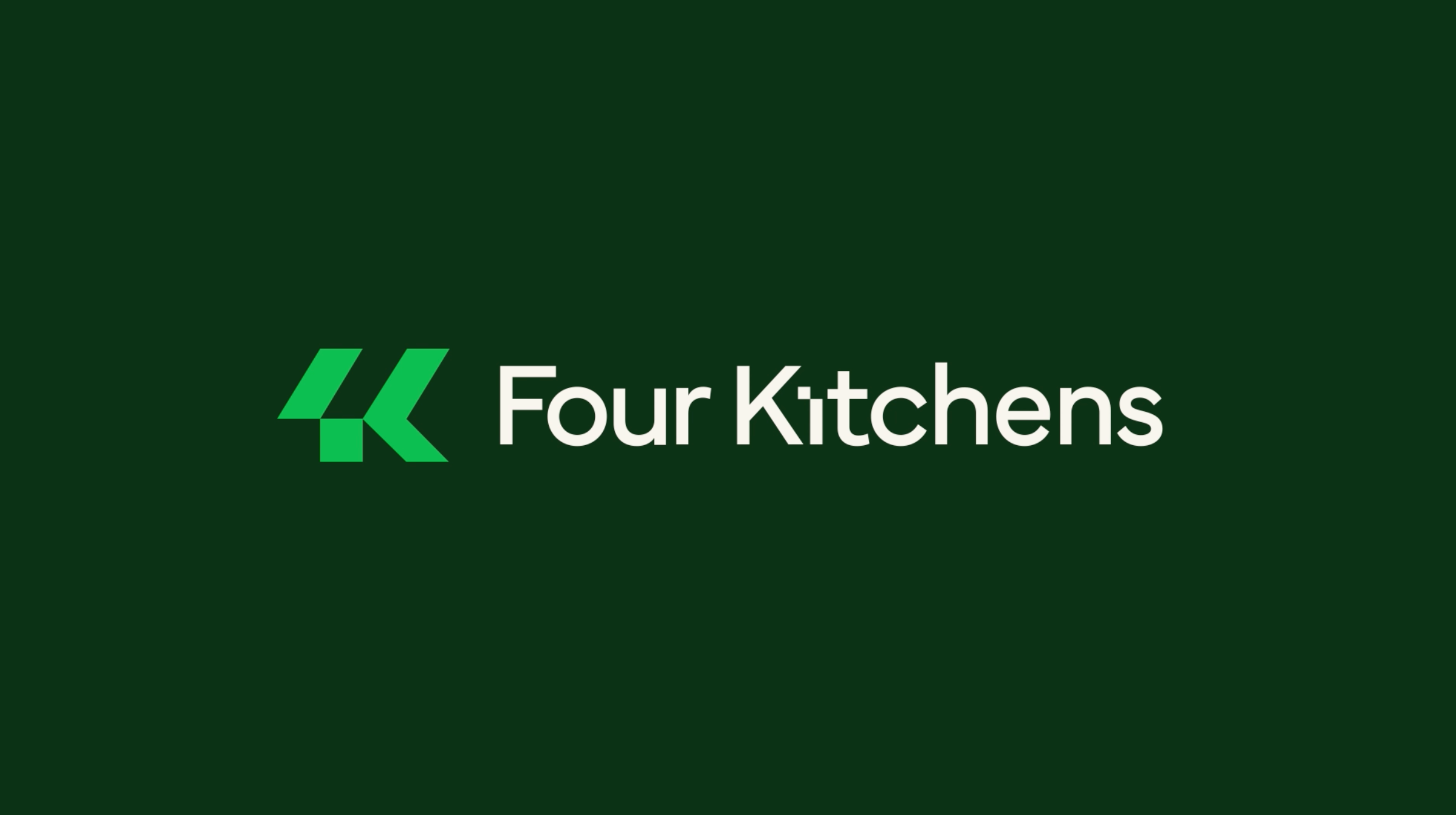 Four Kitchens Rebrand + Case Study! agency brand design brand identity branding case study clean design dev shop development focus lab four kitchens identity logo logo design rebrand rebranding visual identity