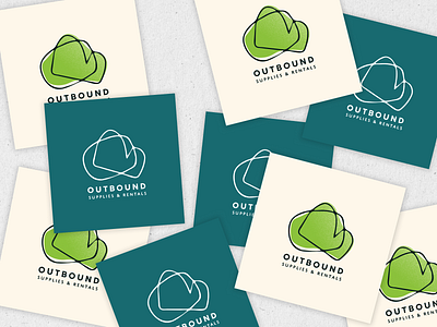 Outbound branding brand identity branding design graphic design illus illustration illustrator logo marketing vector