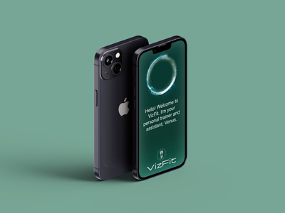 VizFit: A fitness tool for the blind. accessibility accessible design branding protopie ux design
