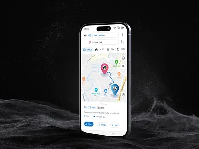 Location Tracker ui