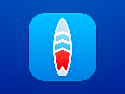 Surfed App Icon app icon icon design ios app icon macos app icon