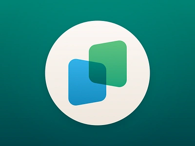 Splitscreen visionOS App Icon app icon app icon design icon design visionos app icon