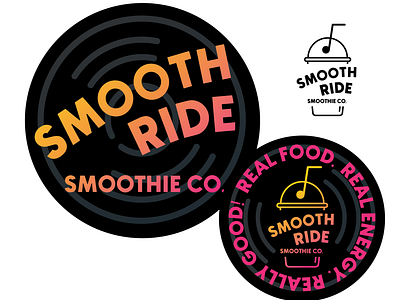 Smoothie Company branding adobe illustrator badge badge design brand brand identity branding icon iconography logo logo design mark type typography wordmark