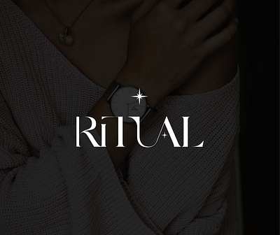 Accessory logo (Ritual) accessory branding illustrator logo luxurious minimal wordmark