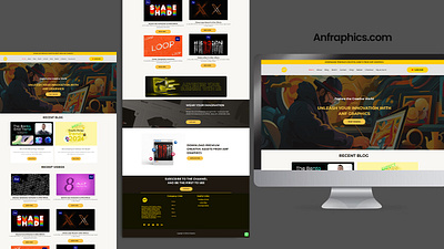 Web Design UI UX anfgraphics anfgraphicsyoutube animation motion graphics motion graphics in after effects