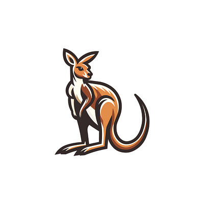 Sunnies Logo design graphic design illustration kangaroo logo vector