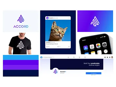 Inaccord branding branding colorful design gradient graphic design mockup platform sales smooth social vibrance