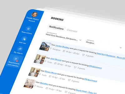 Travelundo Booking service admin - Daily UI 17 admin app booking booking service clean dailyui dailyuichallenge hotels mobile app modern travel travelundo ui ux