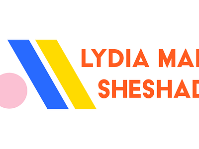 New logo for Lydia Marie Designs branding design geometric identity logo