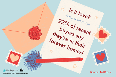 Is it love? buyer greeting card home home buyer house illustration love stamps valentine valetines