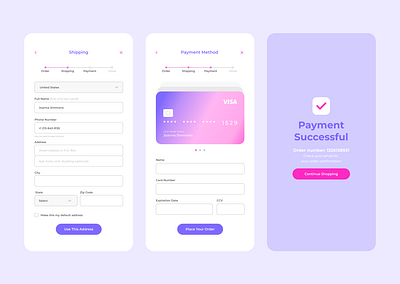 Credit Card Checkout Screen checkout credit card graphic design ui visual design
