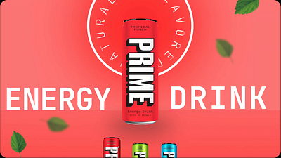 Prime Energy Drink Website Design app app design branding design graphic design motion graphics portfolio project ui ux ux ui website website design