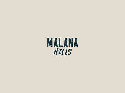 Cannabis (weed) Product Logo Design "MALANA HILLS" adobe illustrator brand design brand identity branding design graphic design illustration logo logo design logotype ui vector