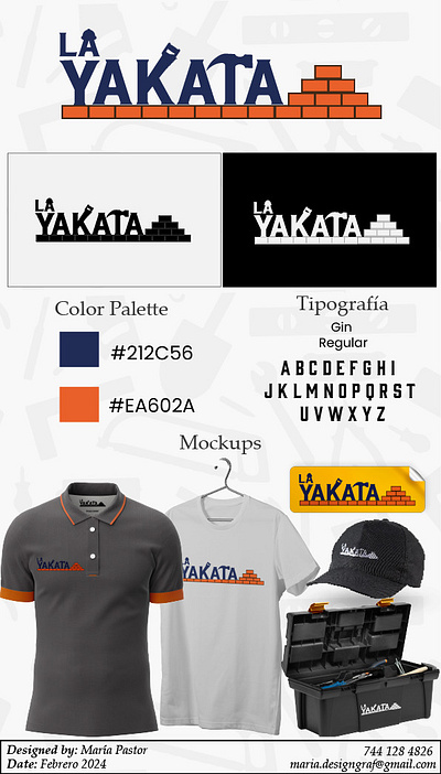 La Yakata / Ferretería / Identidad Visual branding graphic design identidad logo ui visual