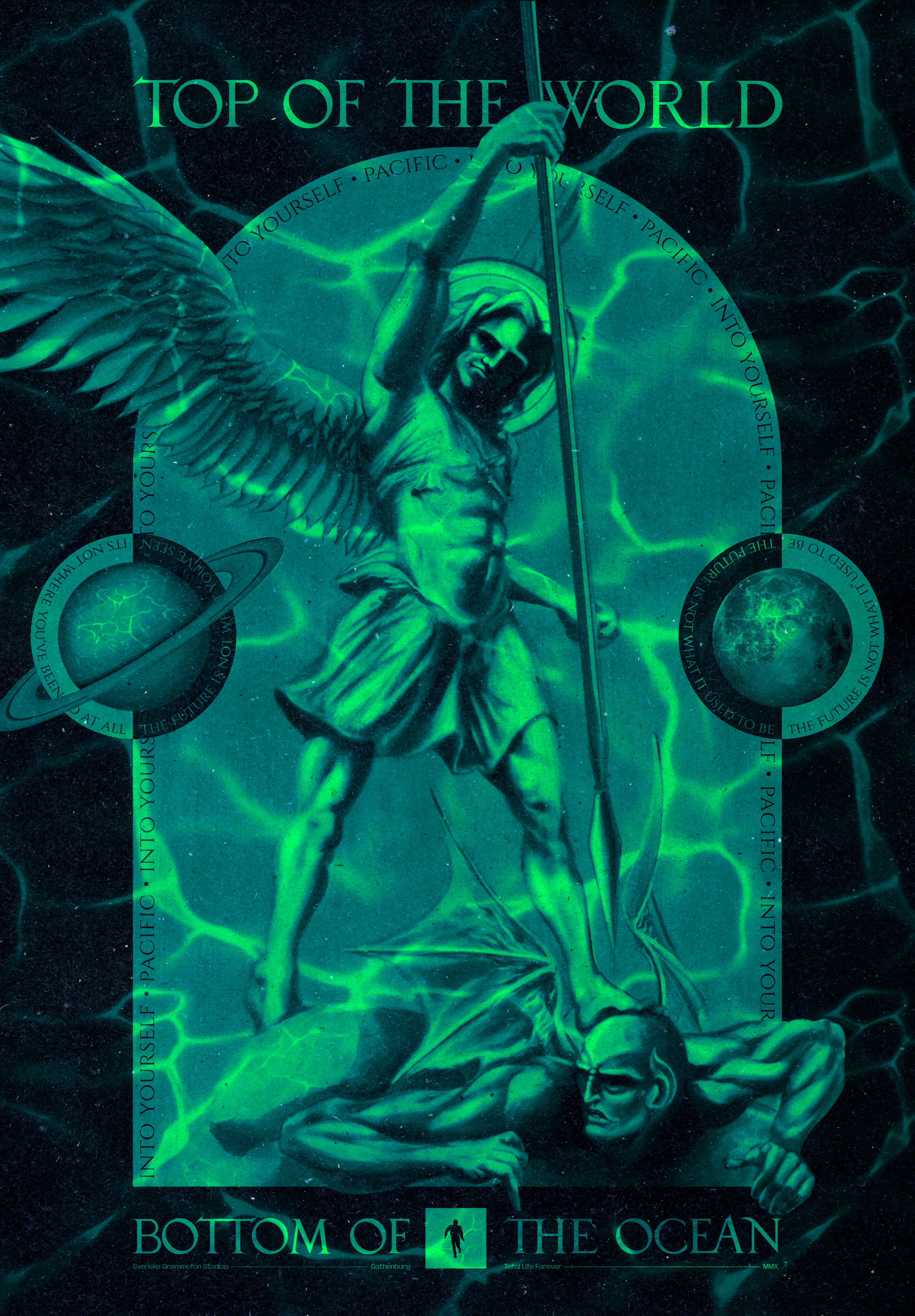 Black Gold album art foals music poster renaissance roman