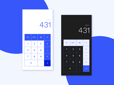 Daily UI #004 – Calculator daily ui fintech graphic design ui