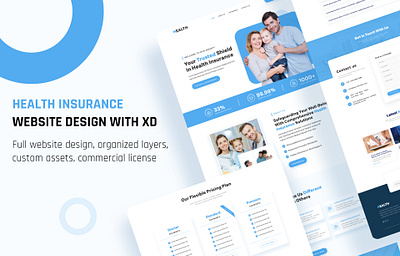 Health insurance website design clinic design elementor health health care health insurance health insurance website health insurance website design insurance website design ui ux ux website design wordpress