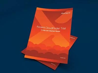 Axcient Marketing Collateral design digital design graphic design illustration marketing collateral