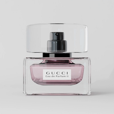 3D Gucci Perfume Bottle 3d blender design gucci perfume perfume bottle product product design