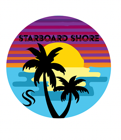 Starboard Shore logo adobe college design graphic design illustration