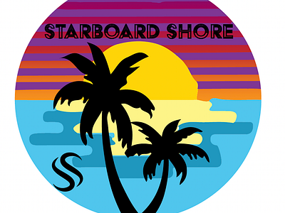 Starboard Shore logo adobe college design graphic design illustration