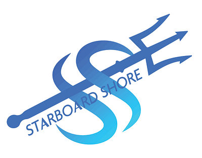 Starboard Shore Trident Logo 2 adobe college design graphic design illustration