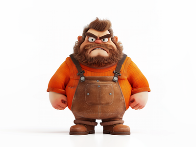 3D Cartoon Handyman, 3D Cartoon Man, 3D Mascot Handyman 3d angry man 3d cartoon character 3d cartoon character man 3d cartoon hanyman 3d cartoon man 3d funny man 3d handyman 3d illustration handyman 3d illustration man 3d mascot handyman abrang branding cartoon character cartoon character man cartoon handyman cartoon man fiverr graphic design illustration illustration man