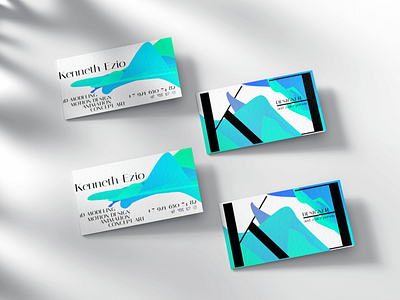 Designer's business card branding business card design figma graphic design practical task study