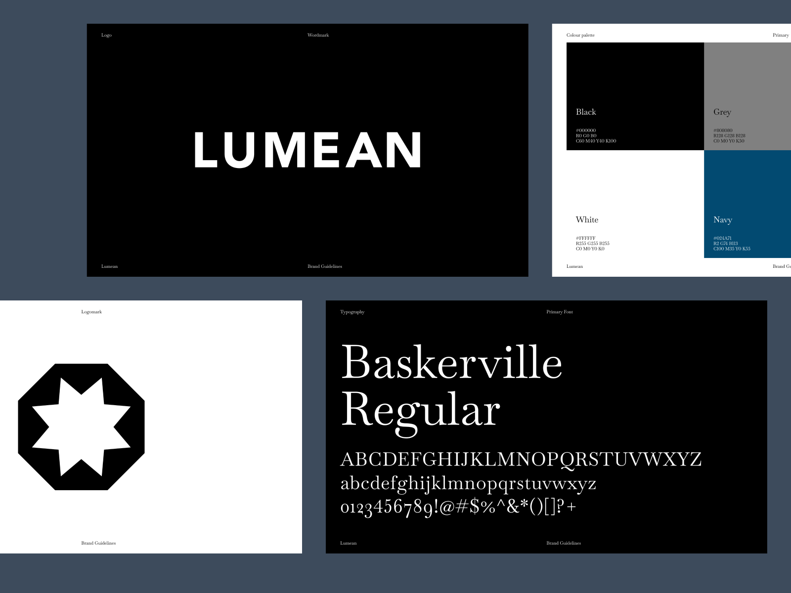 Lumean Brand Guidelines branding guidelines logo