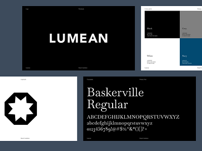 Lumean Brand Guidelines branding guidelines logo