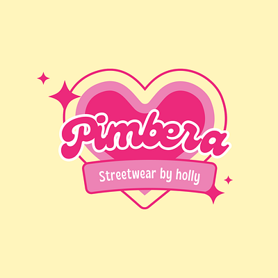 Logo design for Pimbera apparel design bold graphics branding colorful design colors cool logo design graphic design graphic designer illustration logo minimal designs portfolio vector